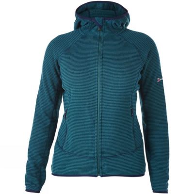 Chaquetas Berghaus Tyndrum Stripe Hooded Mujer - Verde - Chile HRP946785